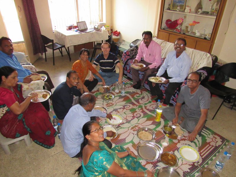 Dinner at our home