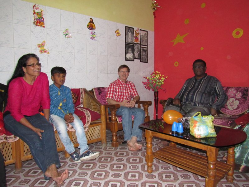 Terry and students playing music